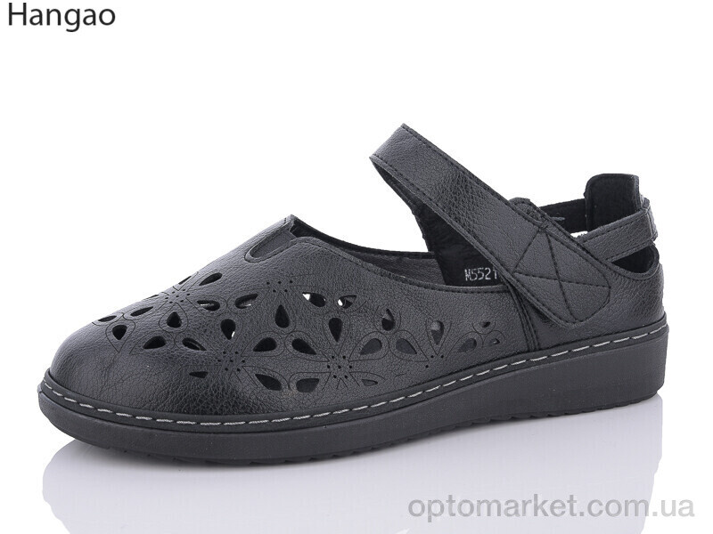 Купить Босоніжки жіночі M5521-1 Hangao чорний, фото 1