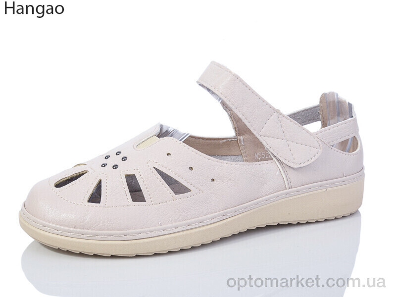 Купить Туфлі жіночі M5522-6 Hangao бежевий, фото 1
