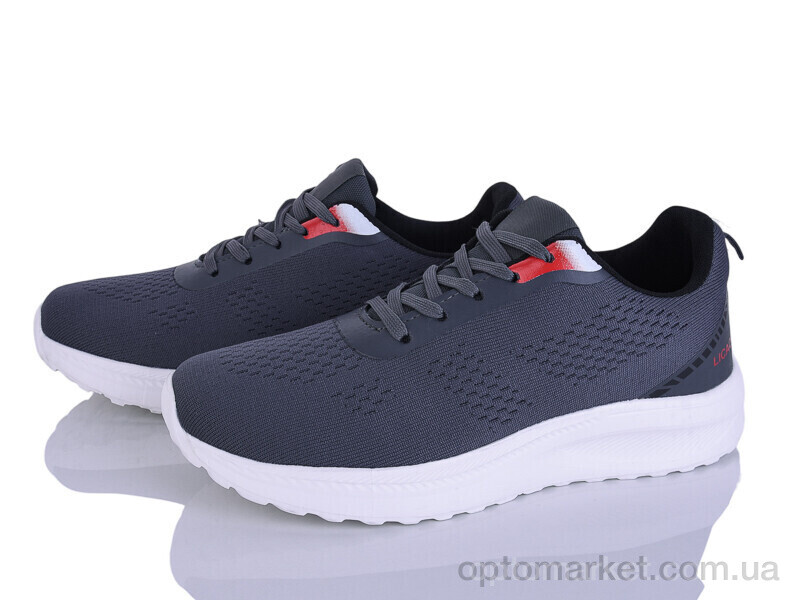 Купить Кросівки чоловічі M555-2 LQD сірий, фото 1