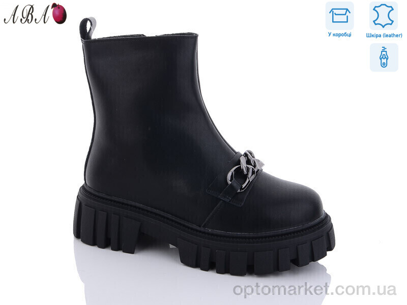 Купить Черевики жіночі M5ABA21 Aba чорний, фото 1