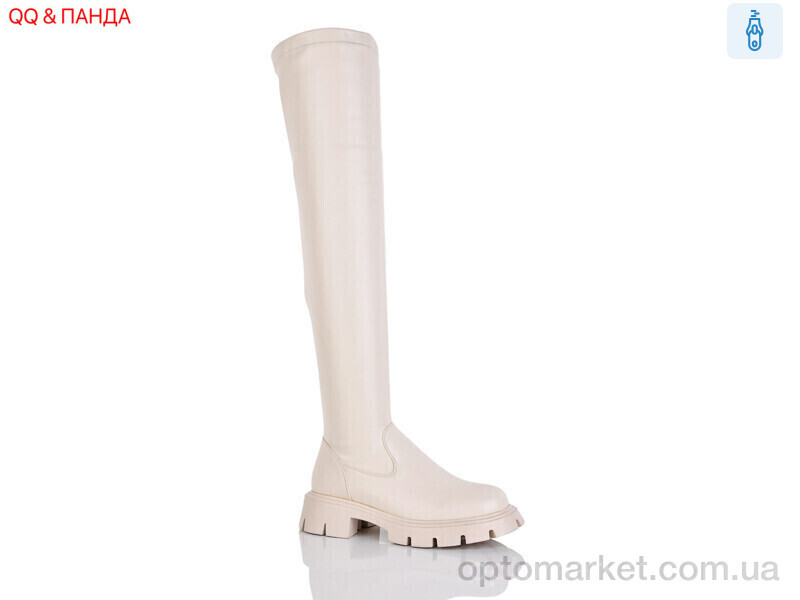 Купить Ботфорти жіночі M604 Алена Ван бежевий, фото 1