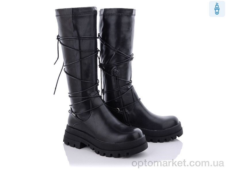 Купить Чоботи жіночі M606-1 black Violeta only one чорний, фото 1