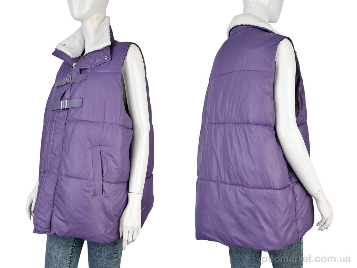 Купить Жилетка жіночі M618 (11962) violet Shidiyalan фіолетовий, фото 3