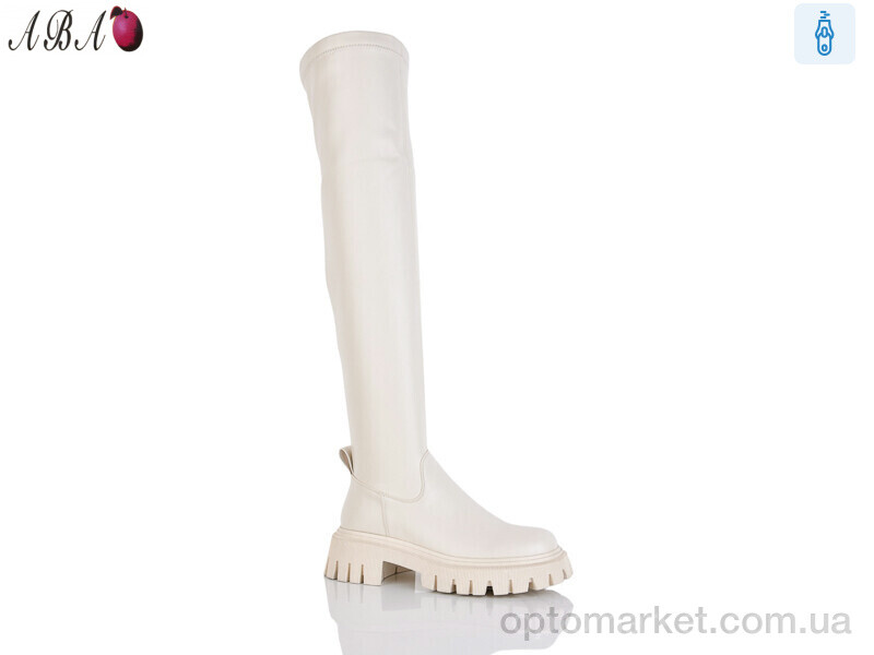 Купить Ботфорти жіночі M649 Алена Ван бежевий, фото 1