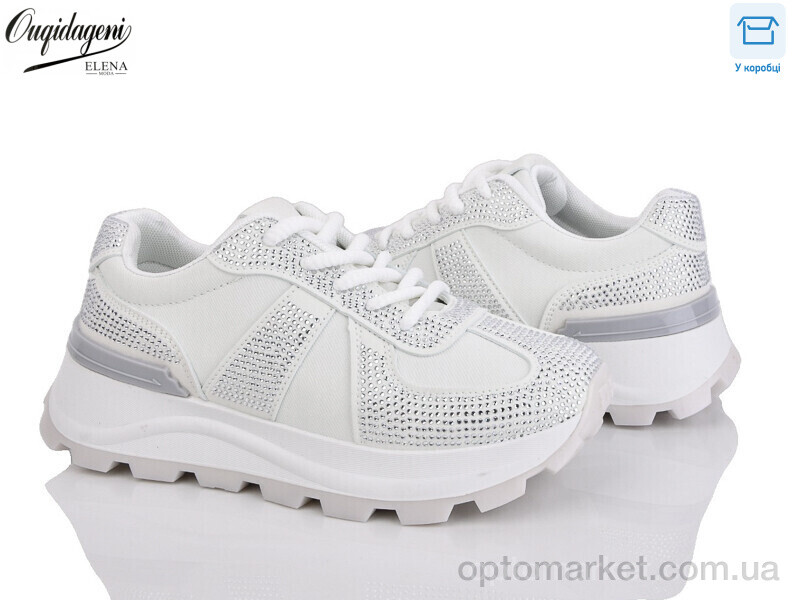 Купить Кросівки жіночі M6610-2 Ouqidageni білий, фото 1