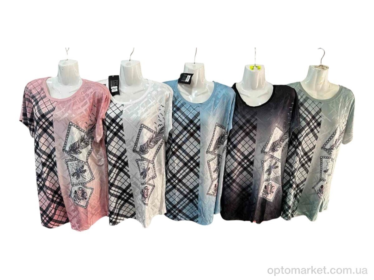 Купить Футболка жіночі M663 mix Sport style мікс, фото 1