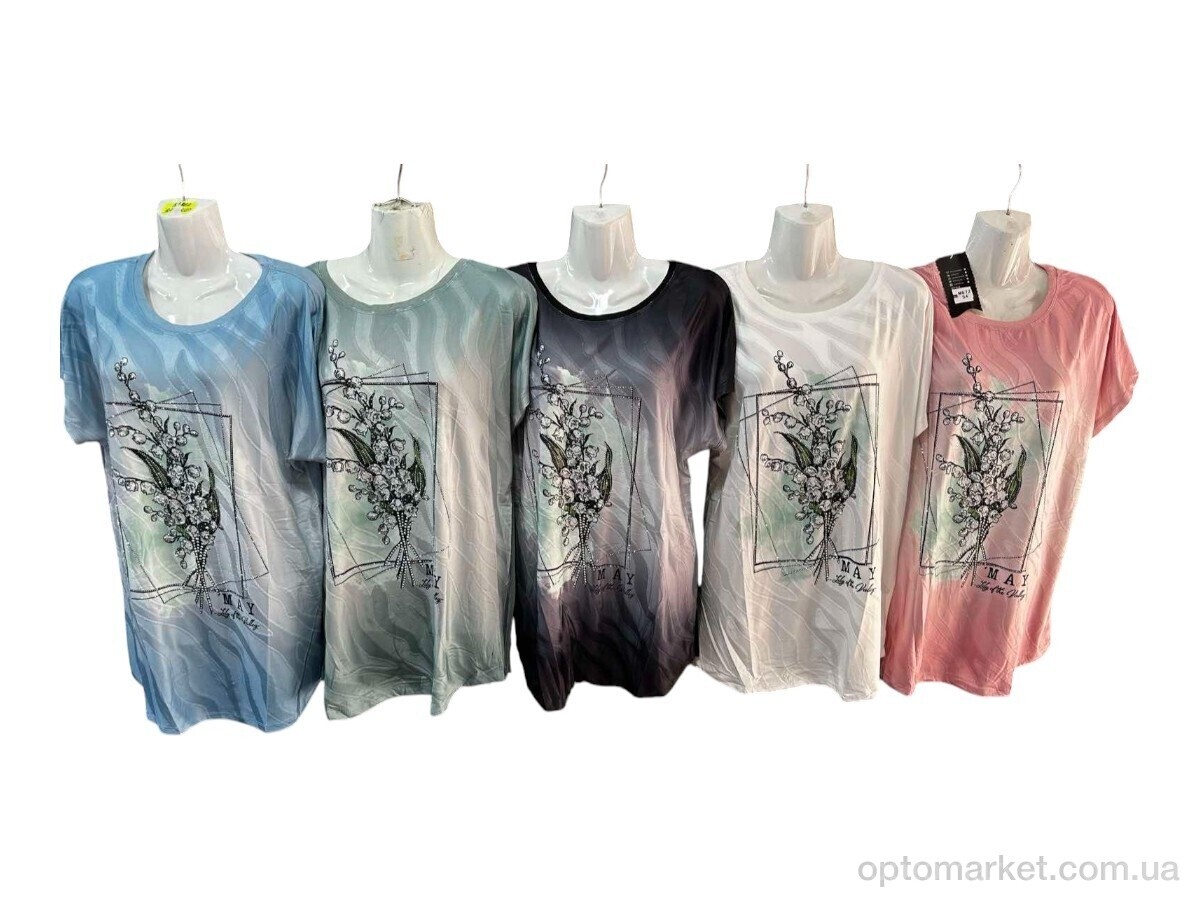 Купить Футболка жіночі M672 mix Sport style мікс, фото 1