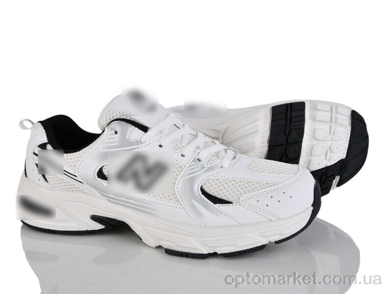 Купить Кросівки чоловічі M687-1 N.w balance білий, фото 1