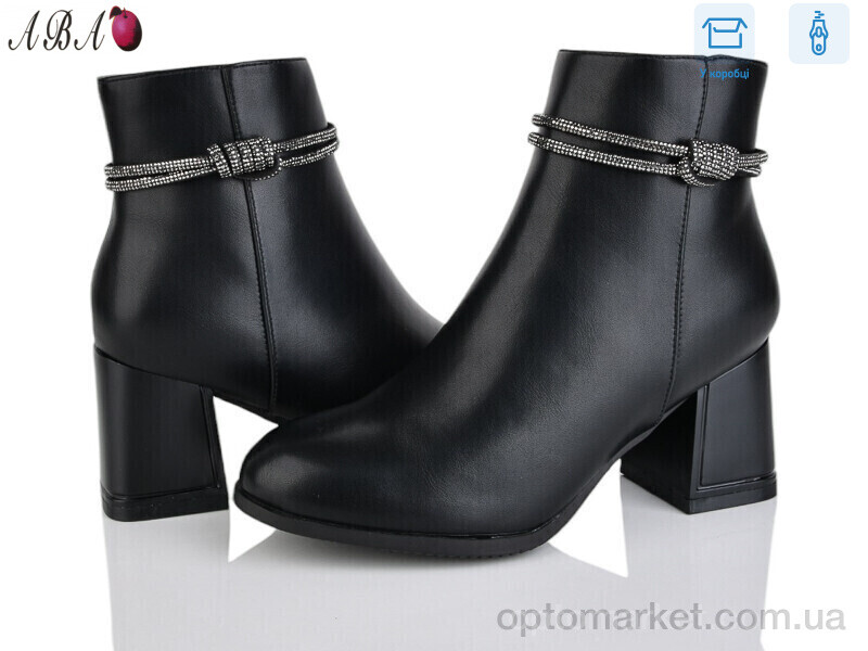 Купить Черевики жіночі M6ABA2-2 Lemon чорний, фото 1