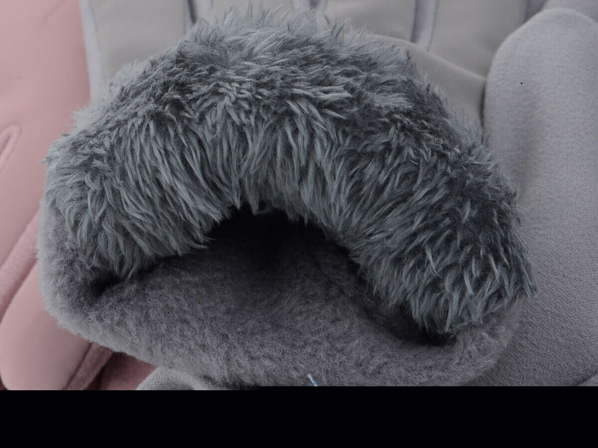 Купить Рукавички жіночі M6Ж плащівка-хуто mix RuBi мікс, фото 3