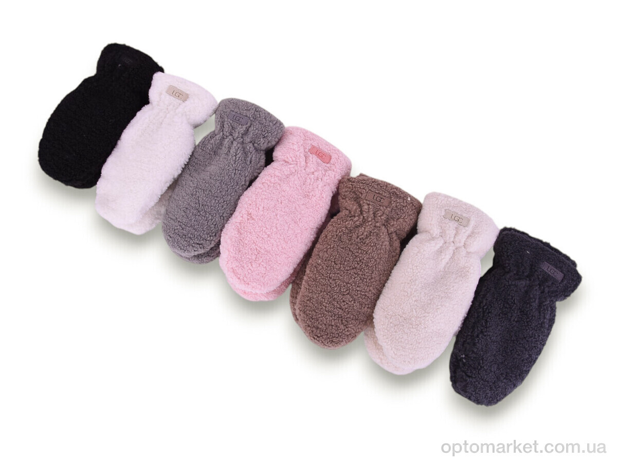 Купить Рукавиці дитячі M7-97 (тедди) mix Number one мікс, фото 1