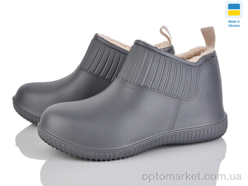 Купить Галоші жіночі M7009 т.сірий Dago сірий, фото 1