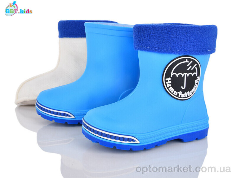 Купить Гумове взуття дитячі M725-1 BBT синій, фото 1