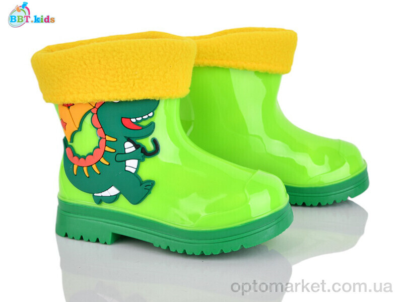 Купить Гумове взуття дитячі M726-6 BBT зелений, фото 1