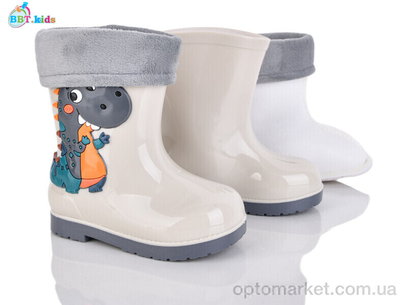 Купить Гумове взуття дитячі M728-1 BBT бежевий, фото 1