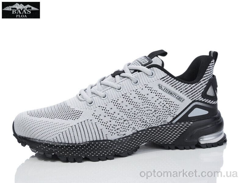 Купить Кросівки чоловічі M7410-7 Baas сірий, фото 1