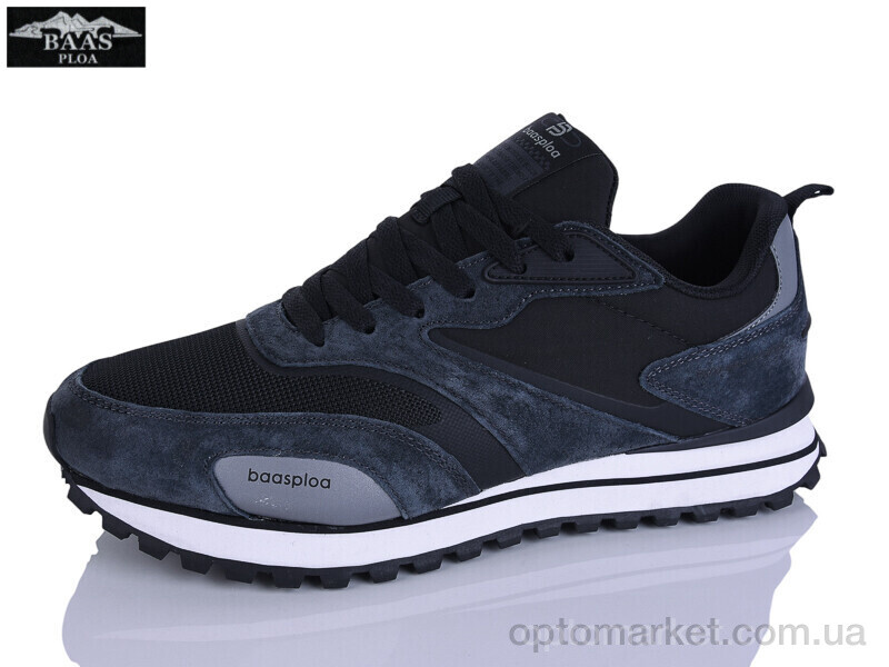 Купить Кросівки чоловічі M7478-1 Baas чорний, фото 1