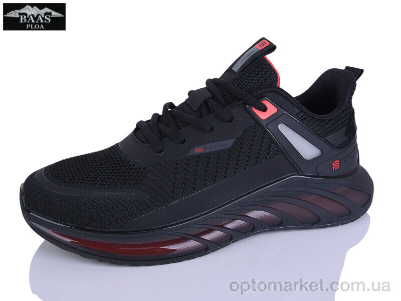 Купить Кросівки чоловічі M7485-11 Baas чорний, фото 1