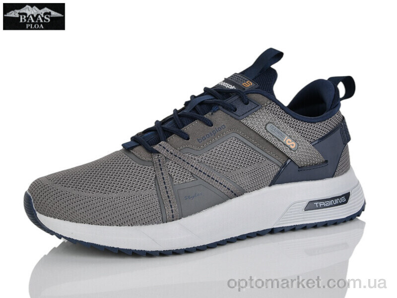 Купить Кросівки чоловічі M7507-26 Baas сірий, фото 1