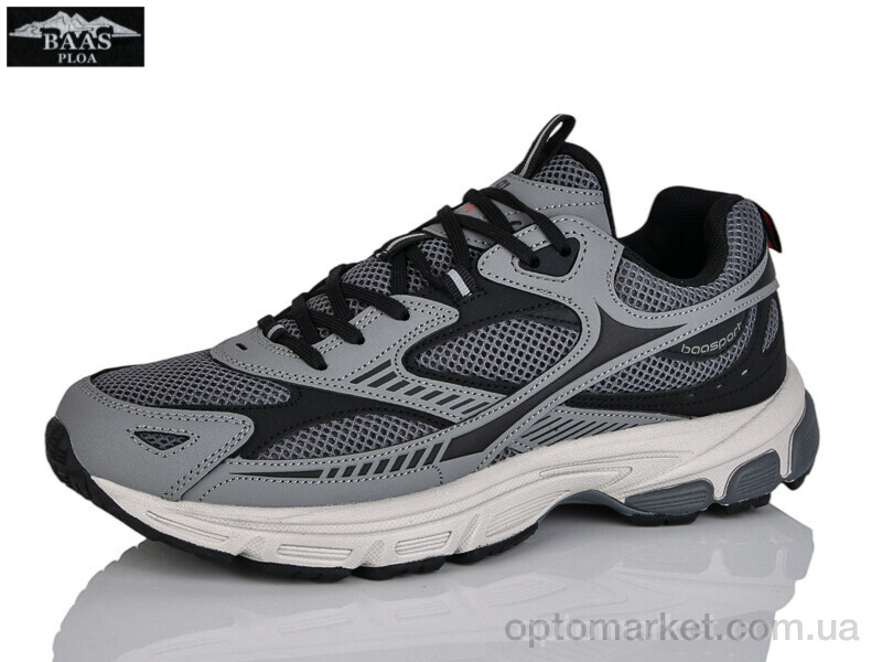 Купить Кросівки чоловічі M7571-7 Baas сірий, фото 1
