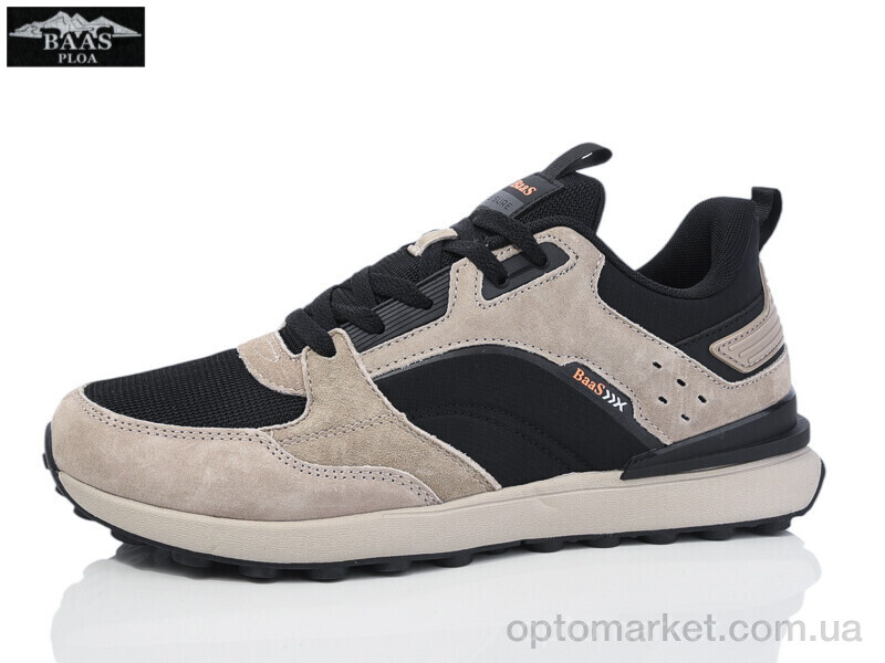 Купить Кросівки чоловічі M7573-25 Baas чорний, фото 1
