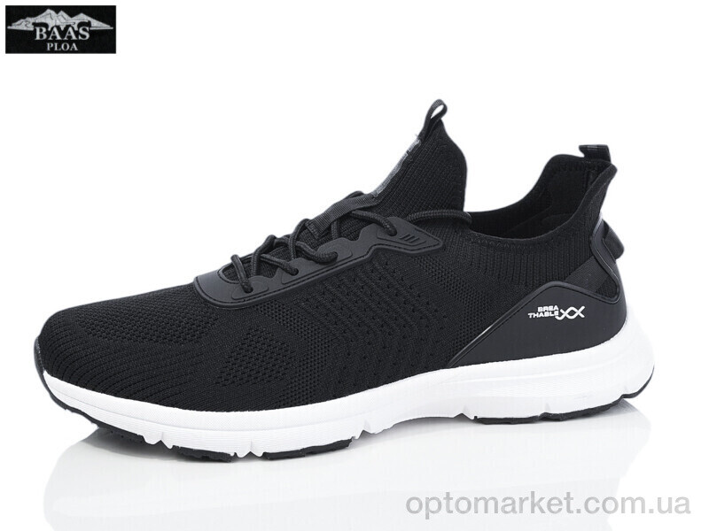 Купить Кросівки чоловічі M7583-11 Baas чорний, фото 1