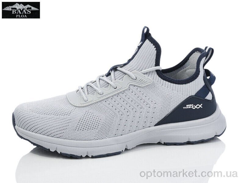 Купить Кросівки чоловічі M7583-7 Baas сірий, фото 1