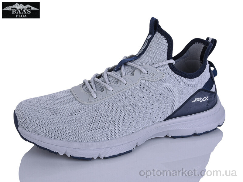 Купить Кросівки чоловічі M7583-7 Baas сірий, фото 1