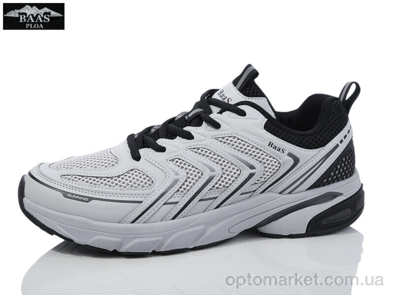 Купить Кросівки чоловічі M7591-7 Baas сірий, фото 1