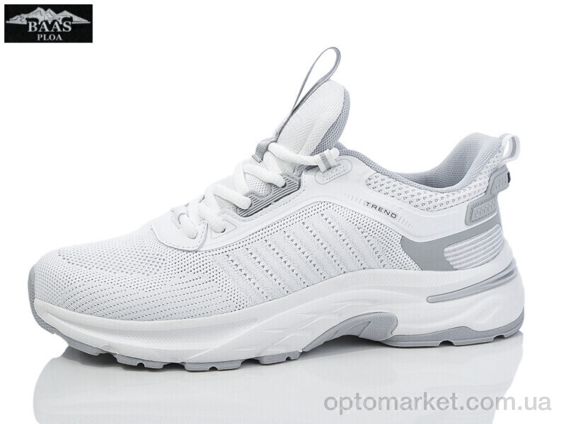 Купить Кросівки чоловічі M7596-4 Baas білий, фото 1