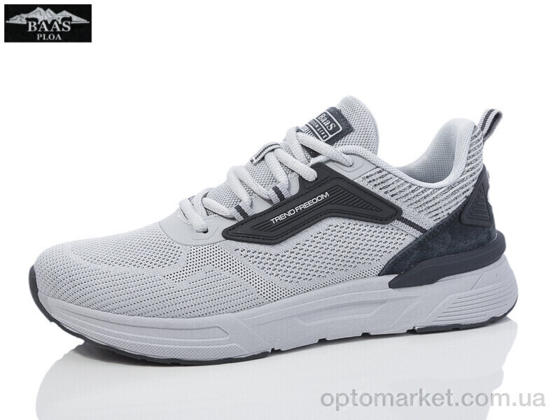 Купить Кросівки чоловічі M7601-7 Baas сірий, фото 1