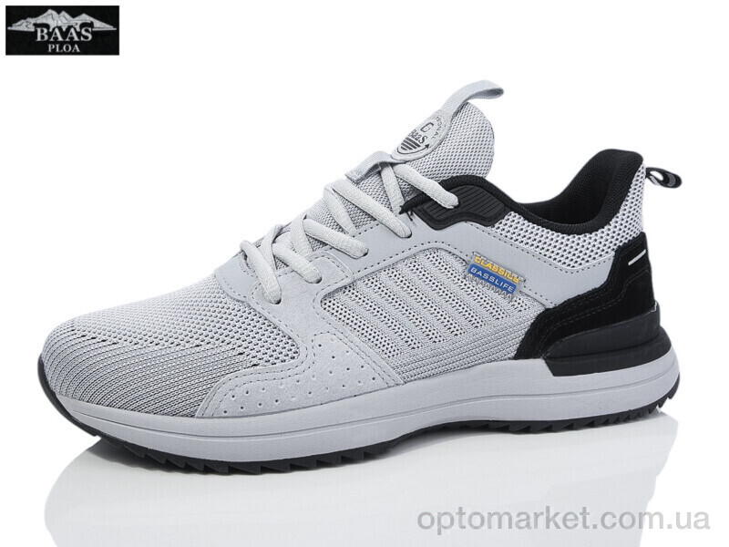 Купить Кросівки чоловічі M7603-7 Baas сірий, фото 1