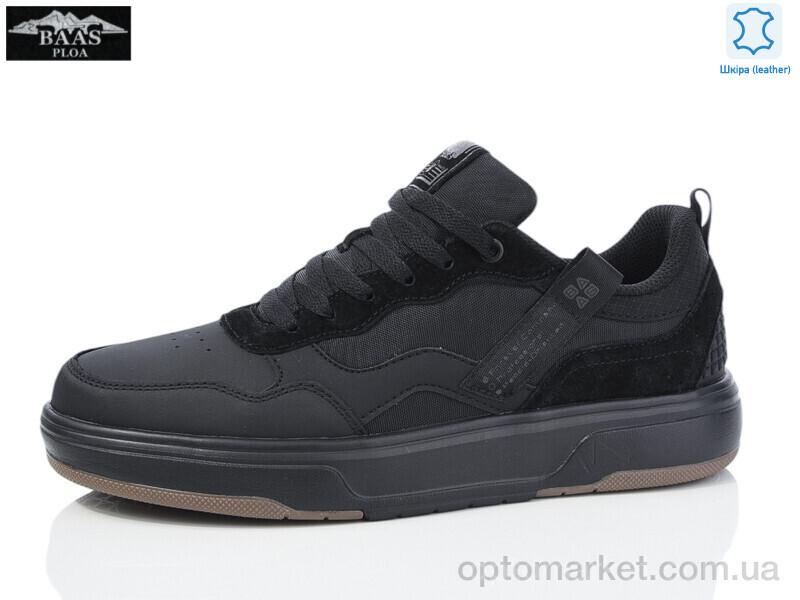 Купить Кросівки чоловічі M7607-1 Baas чорний, фото 1