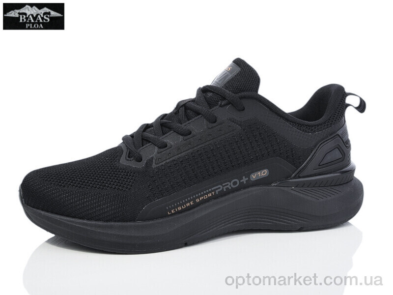 Купить Кросівки чоловічі M7609-1 Baas чорний, фото 1