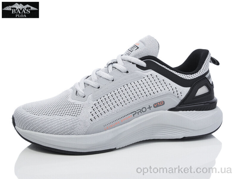 Купить Кросівки чоловічі M7609-7 Baas сірий, фото 1