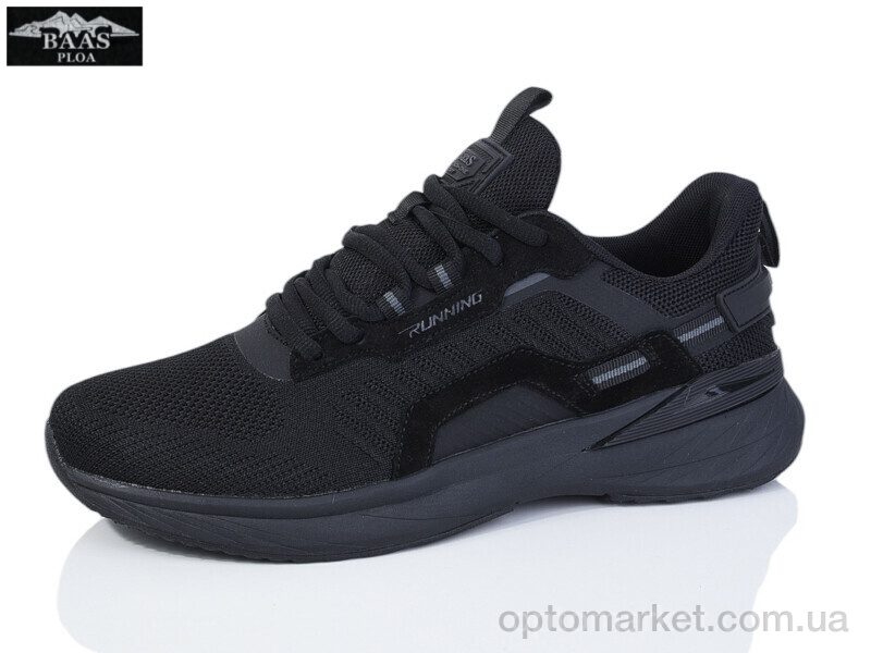 Купить Кросівки чоловічі M7611-1 Baas чорний, фото 1