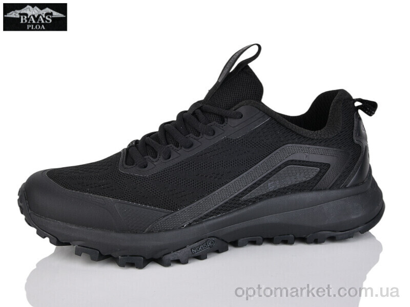 Купить Кросівки чоловічі M7618-1 Baas чорний, фото 1