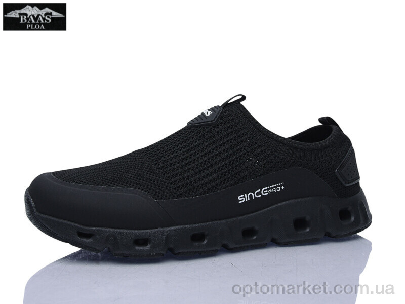 Купить Кросівки чоловічі M7620-11 Baas чорний, фото 1