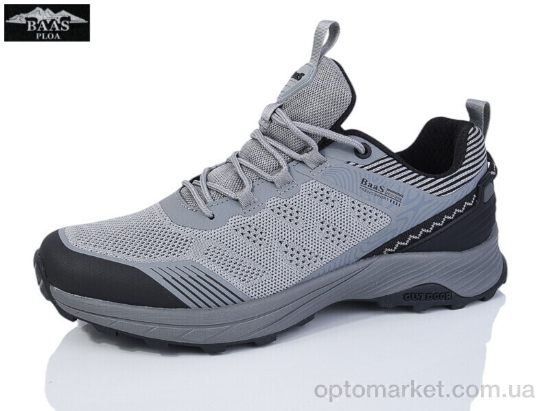 Купить Кросівки чоловічі M7622-10 Baas сірий, фото 1