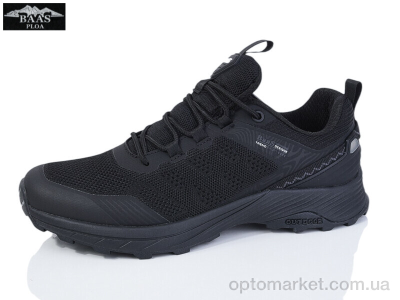 Купить Кросівки чоловічі M7622-11 Baas чорний, фото 1