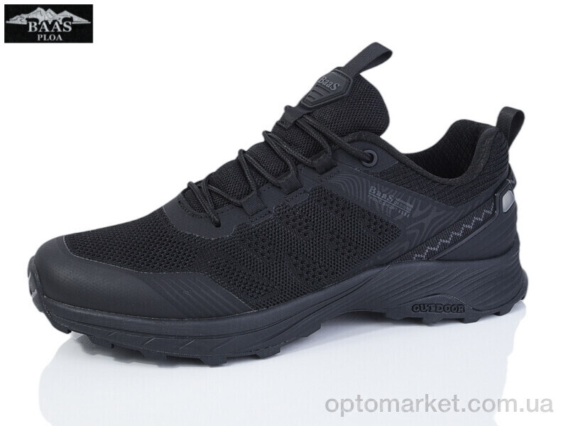 Купить Кросівки чоловічі M7622-1 Baas чорний, фото 1