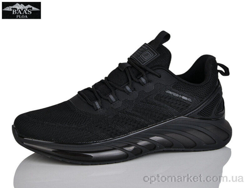 Купить Кросівки чоловічі M7632-1 Baas чорний, фото 1