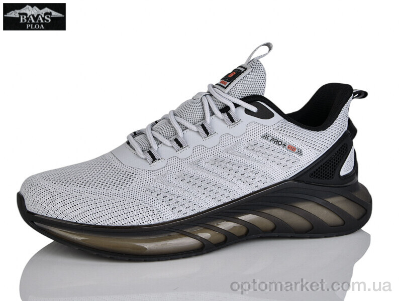 Купить Кросівки чоловічі M7632-7 Baas сірий, фото 1