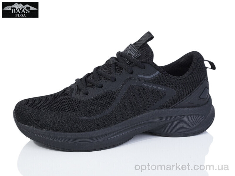 Купить Кросівки чоловічі M7643-1 Baas чорний, фото 1