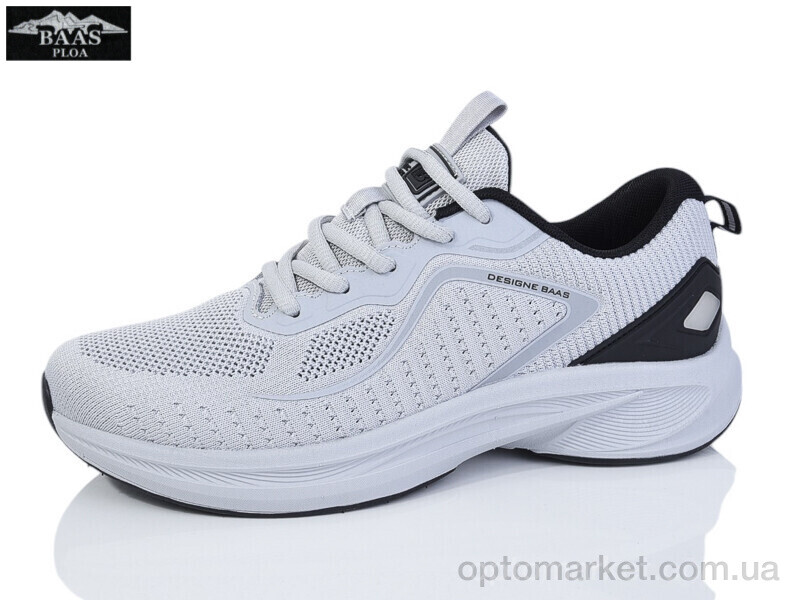 Купить Кросівки чоловічі M7643-7 Baas сірий, фото 1