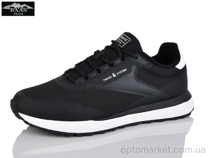 Купить Кросівки чоловічі M7656-11 Baas чорний, фото 1
