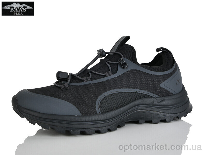 Купить Кросівки чоловічі M7660-11 Baas чорний, фото 1