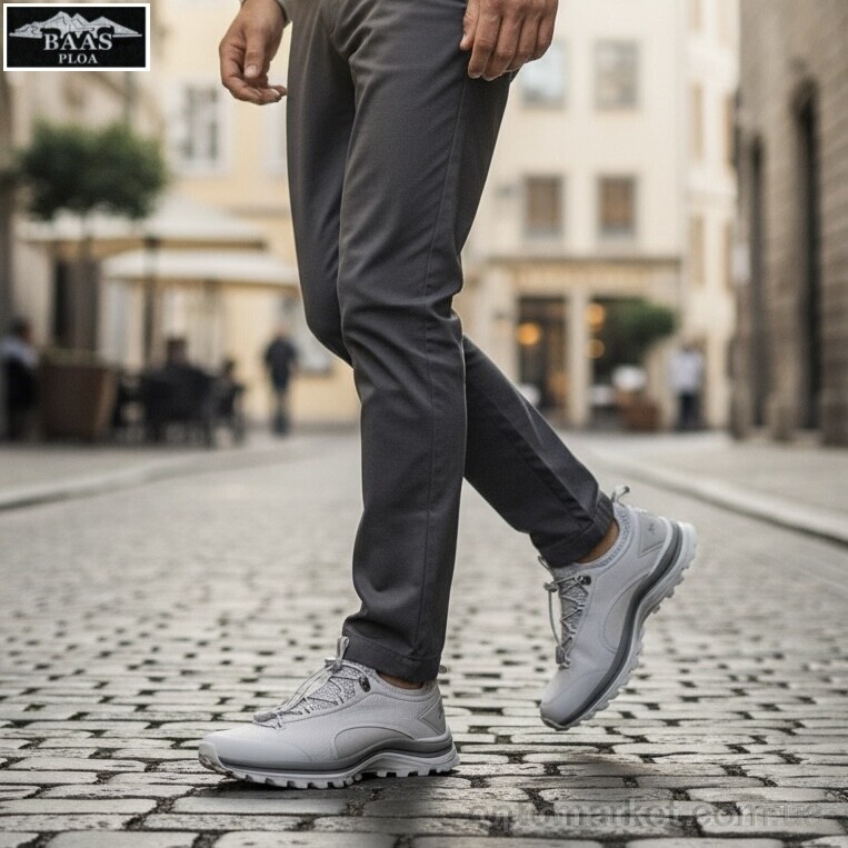 Купить Кросівки чоловічі M7660-26 Baas сірий, фото 3