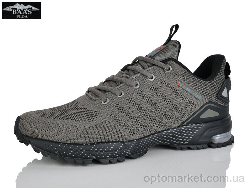Купить Кросівки чоловічі M7662-9C Baas сірий, фото 1