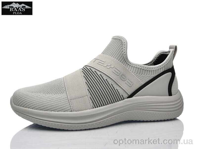 Купить Кросівки чоловічі M7665-26 Baas сірий, фото 1